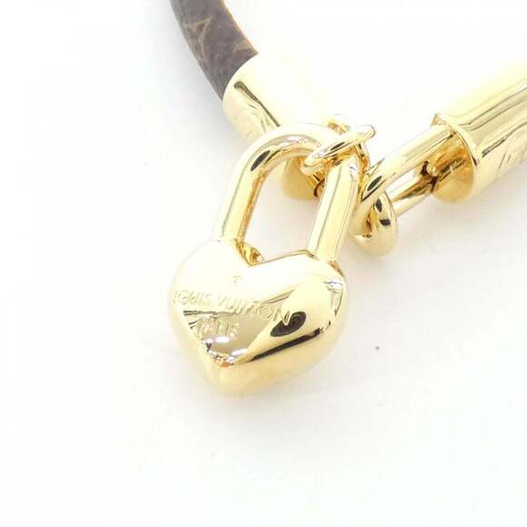 LOUIS VUITTON Brown Monogram Charm Bracelet - Picture 4 of 5